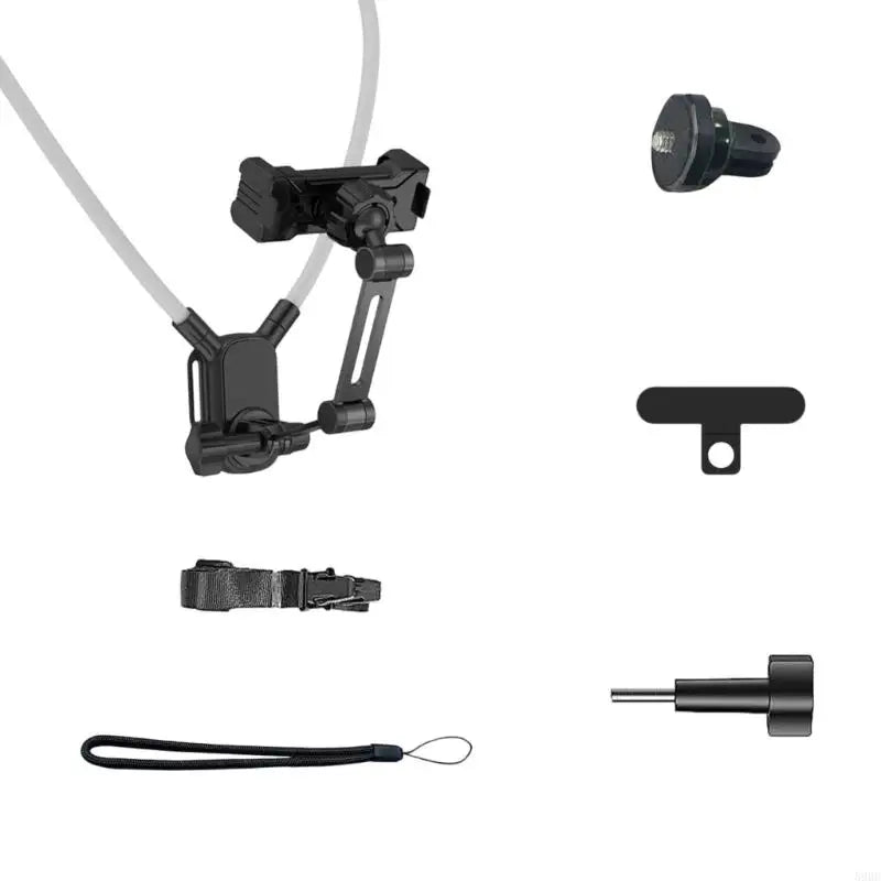 Camera Mount For Action Videos Secure Safety Lanyard Included Mount Holder 896C