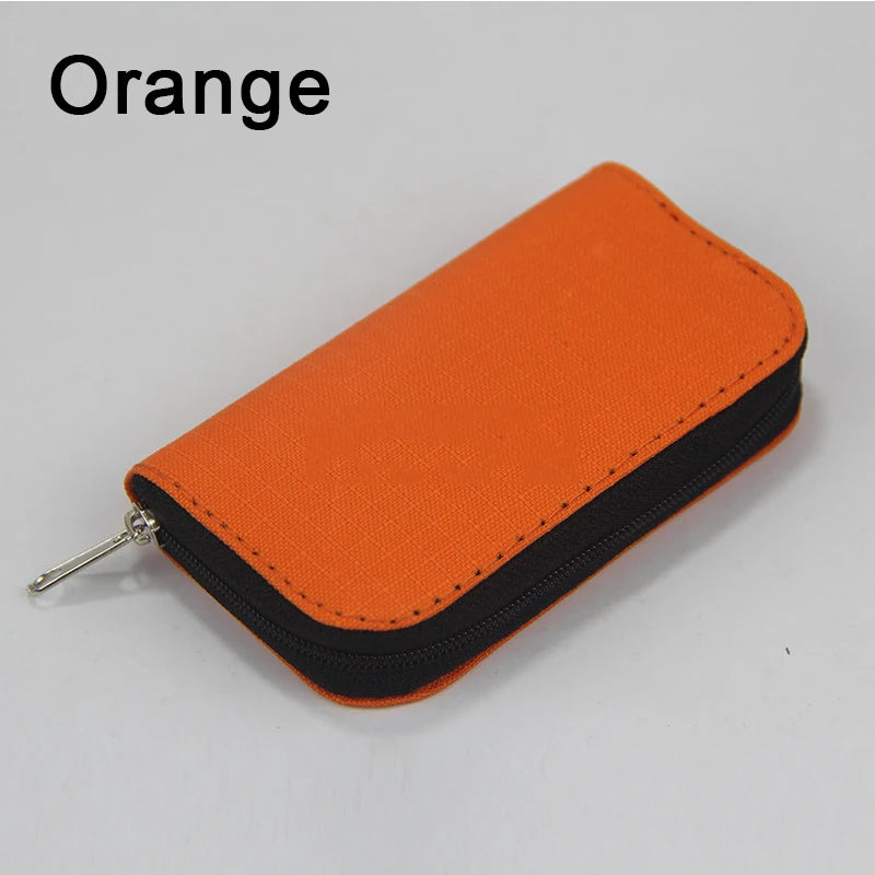 Memory Card Collect Bag SD Card Carrying Case Holder Wallet with 22 Slots for CF/SD/Micro SD/SDHC/MS/DS Card Bag Game Camera SD