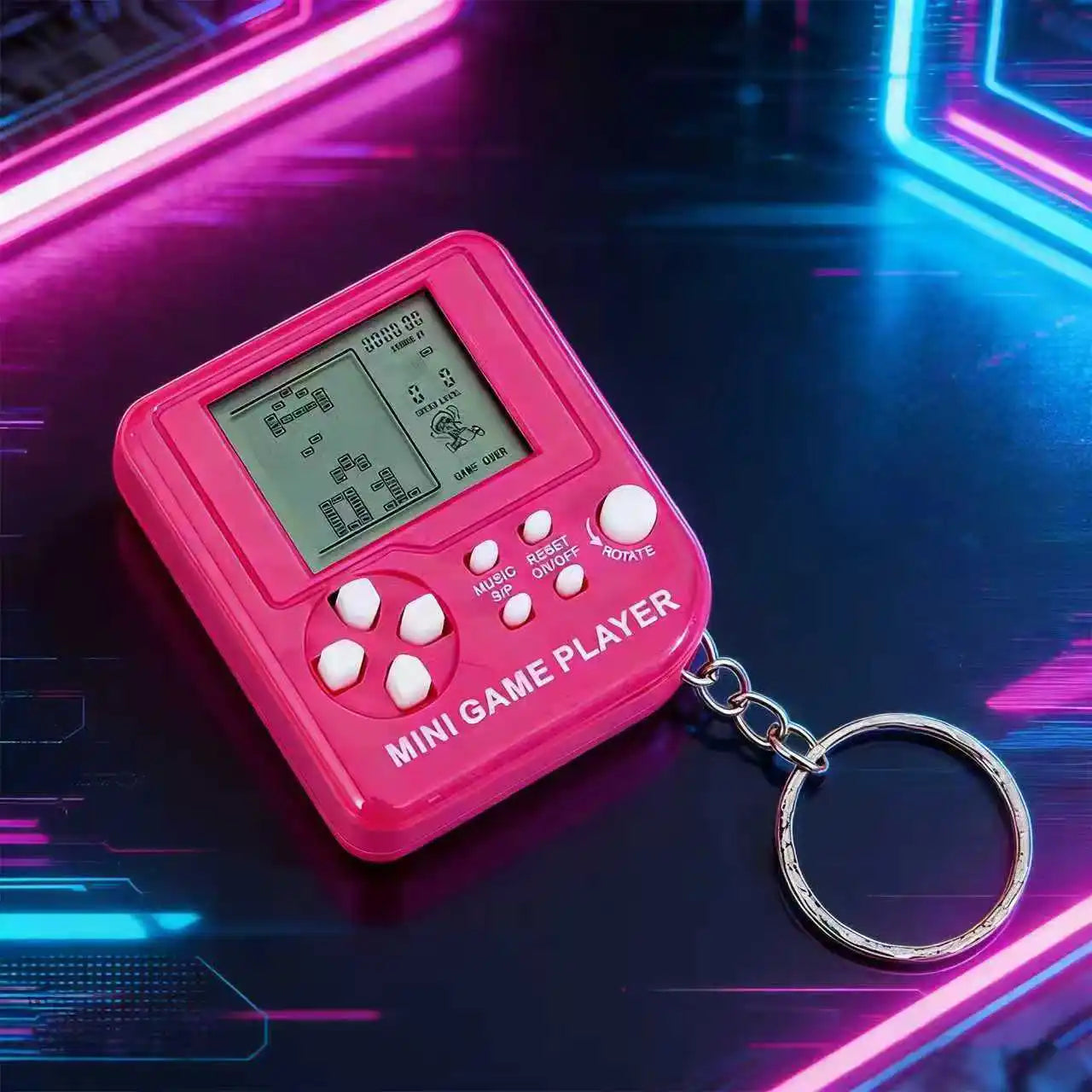 Retro Mini Handheld Game Console Classic Electronic Games Handheld Game Machine Children's Educational Game Console Toy Ide Gift