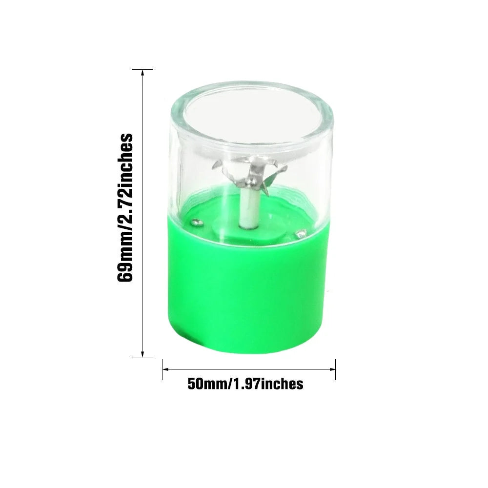 2inch Electric Herb Grinder Salt Mill Spice Pepper Crusher Mortar Tobacco Grinder Cigarette Smoking Tool Kitchen Accessories