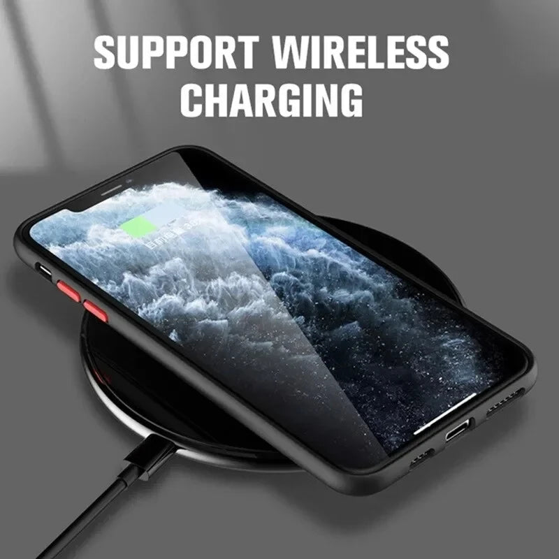 Armor Magnetic for Magsafe Wireless Charge Case On for iPhone 16 15 14 13 11 12 Pro Max 13 Mini 14 Plus Cover Funda