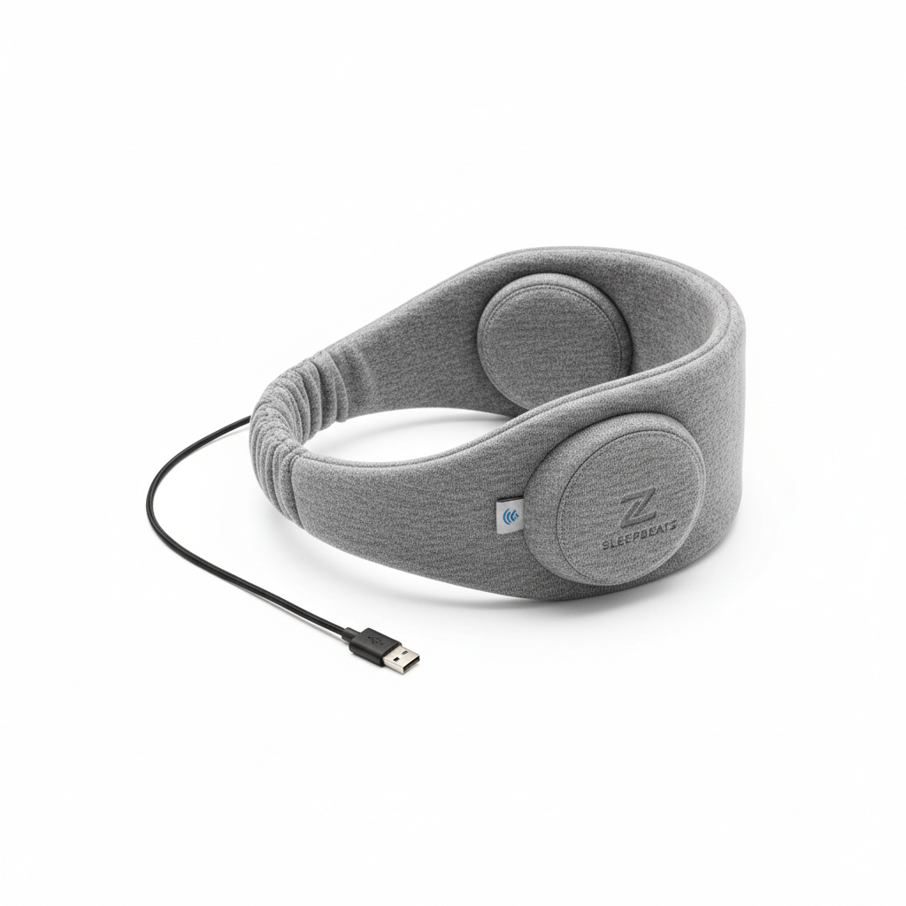 Kabellose Schlaf-Kopfhörer – Bluetooth-Stirnband für Seitenschläfer