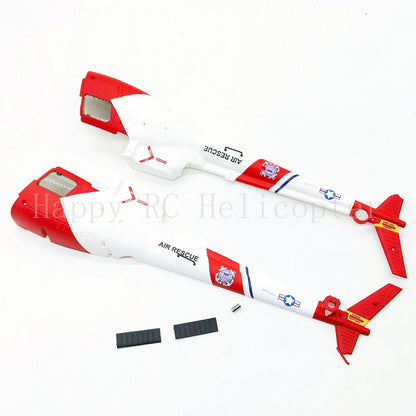 Wltoys XKs XK K150 RC Heli Spare Parts Head body cover