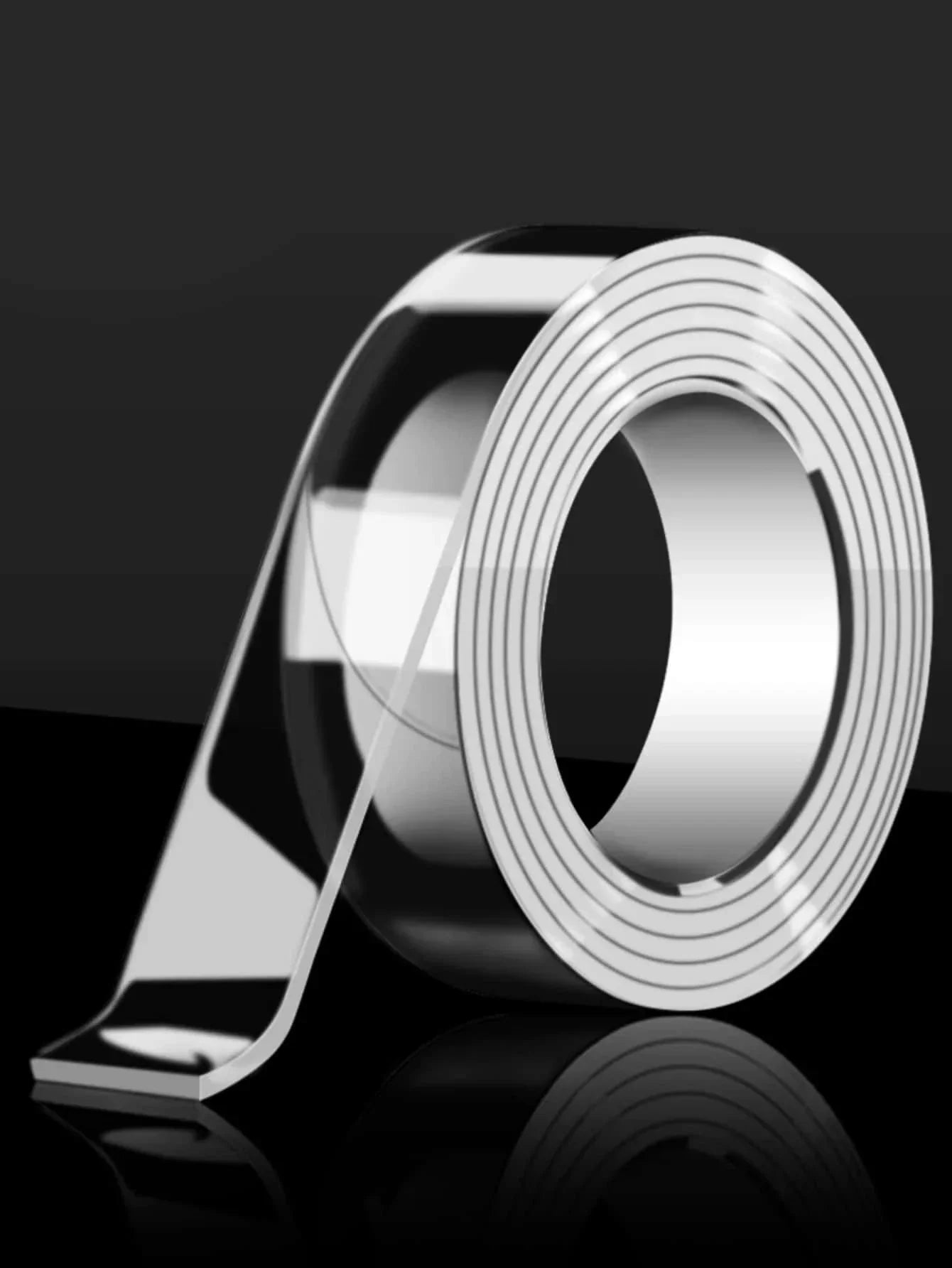 Double Sided Reusable Tape – Washable Nano Adhesive Tape for Home & Office