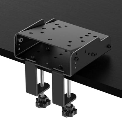 Racing Simulator Desk Mount Adjustable Racing Simulator Mount Desktop Mounting Bracket Non-Slip Quick-Release for Gamers