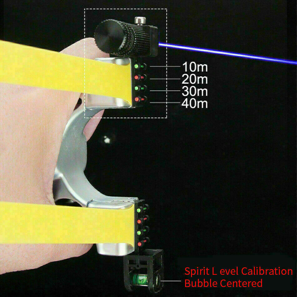 Laser Slingshot with Laser Sight 