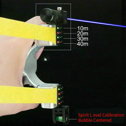 Laser Slingshot with Laser Sight 