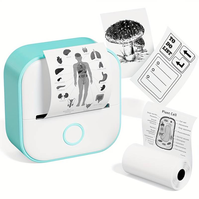 Portable Printer – Mini Wireless Photo & Label Printer for iPhone & Android