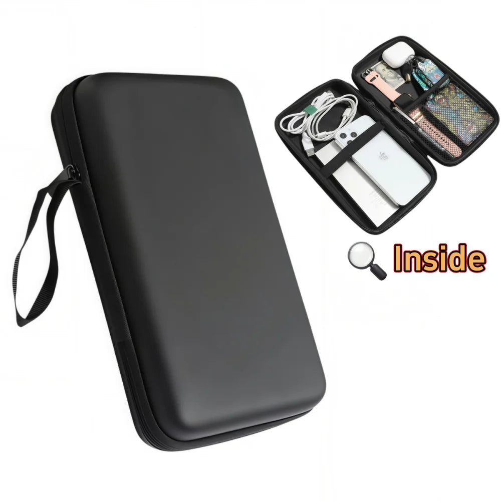 Earphone Bag Organizer Storage Extra Large Cable Sorting Box Credential Bags Zipper Pouch Tech Gadgets Portable Charger U Disk