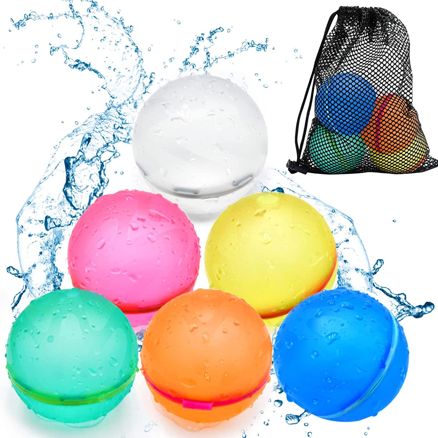  Reusable Water Balloons 12 pcs