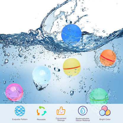  Reusable Water Balloons 12 pcs