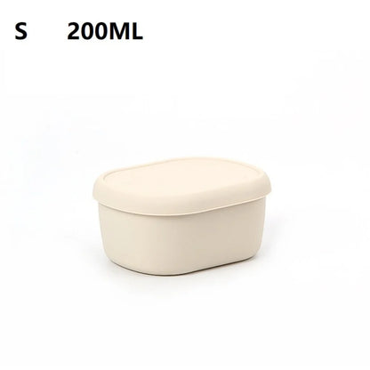 Reusable Silicone Containers - Large Silicone Food Storage Containers, BPA-Free, Airtight, Dishwasher and Refrigerator Safe