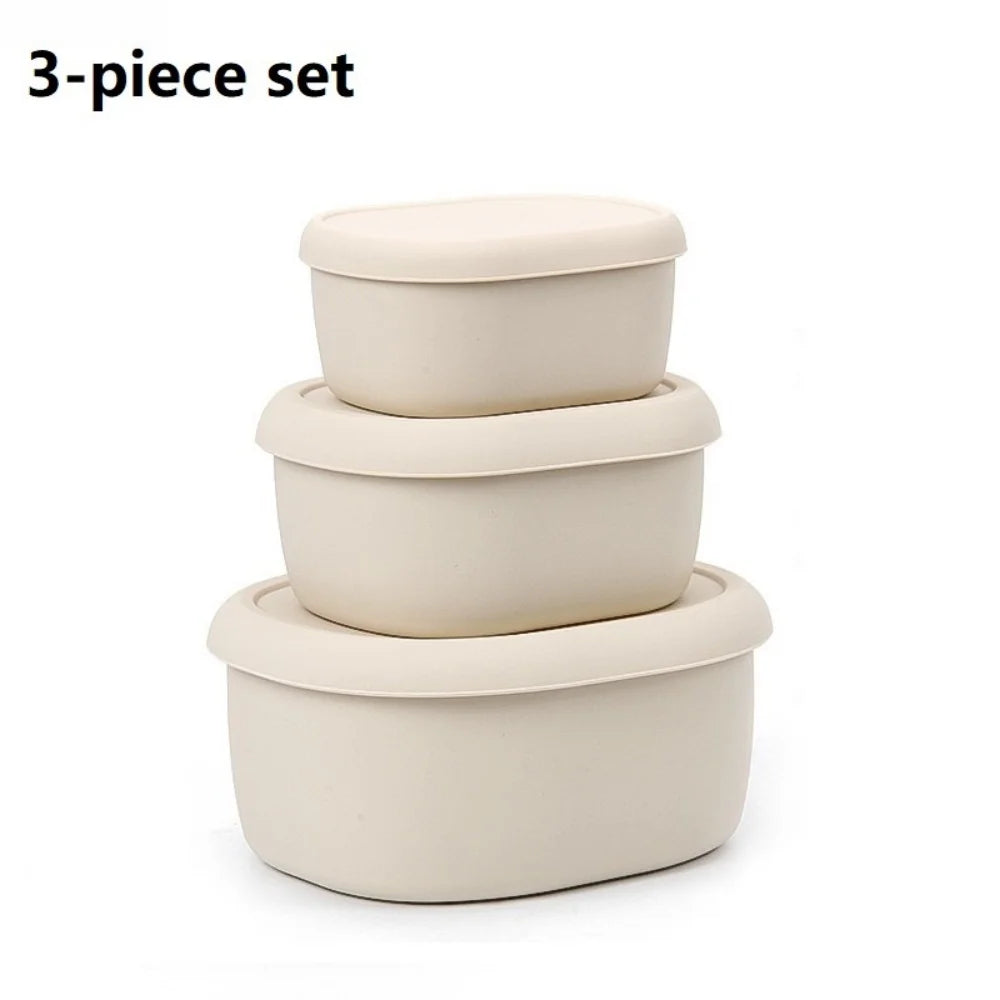 Reusable Silicone Containers - Large Silicone Food Storage Containers, BPA-Free, Airtight, Dishwasher and Refrigerator Safe