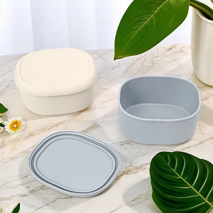 Reusable Silicone Containers - Large Silicone Food Storage Containers, BPA-Free, Airtight, Dishwasher and Refrigerator Safe