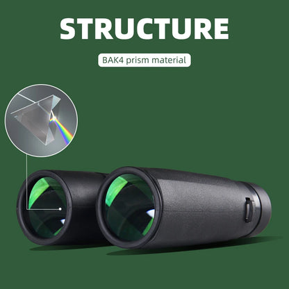 Binoculars 10x42 professional portable hunting telescope outdoor binocular BAK4 prism binocular telescope