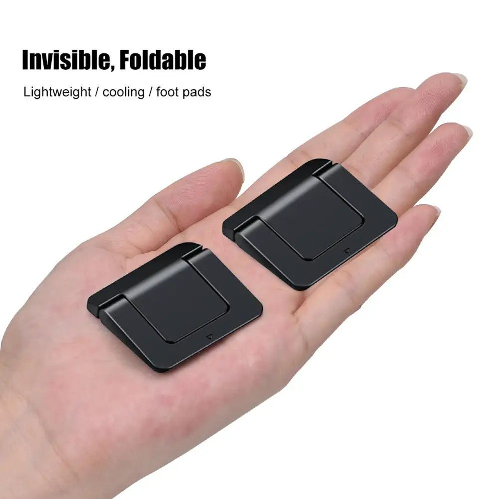 2Pcs Mini Portable Laptop Stand For MacBook Pro Air iPad Xiaomi Tablet Support  Notebook Cooling Holder Lap Top Accessories