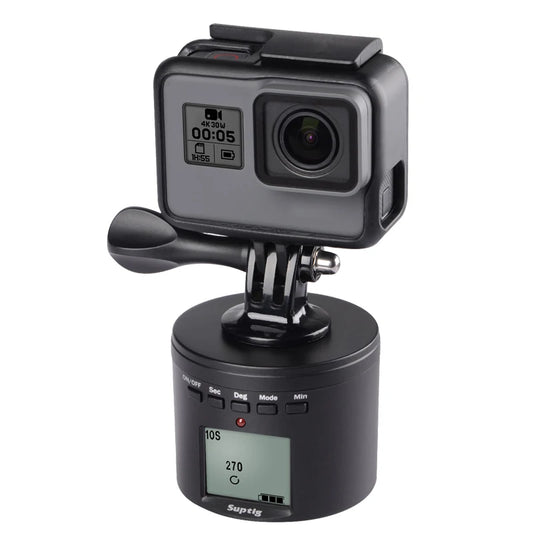 Smart 360° Rotating Time-Lapse Camera Mount
