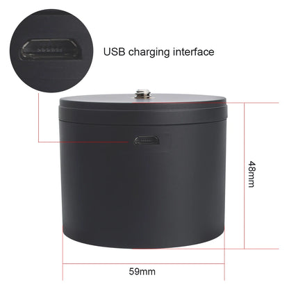 For Dji Osmo Action Time Lapse tripod mount Smart Electric Panning Rotating For Go Pro Max 10 9 8 insta 360 ONE X 2 R Accessory