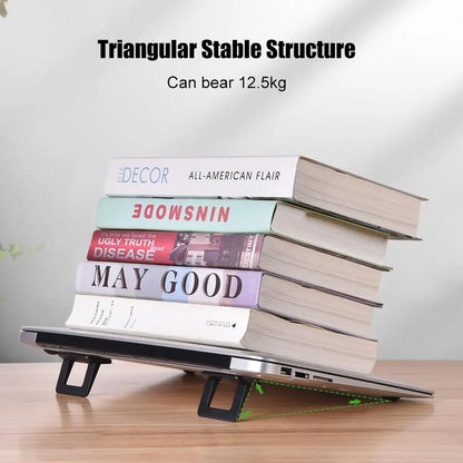 2Pcs Mini Portable Laptop Stand For MacBook Pro Air iPad Xiaomi Tablet Support  Notebook Cooling Holder Lap Top Accessories