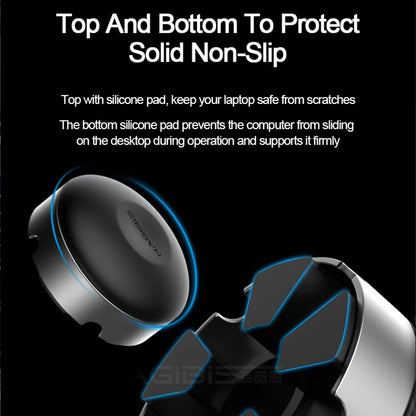 Hagibis Laptop Stand Portable Cooling Pad For MacBook Laptop Portable Cool Ball Heat Dissipation Skidproof Pad Cooler Stand