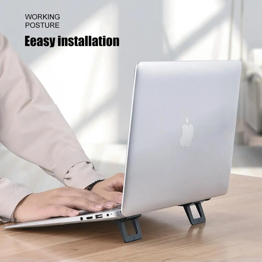 2Pcs Mini Portable Laptop Stand For MacBook Pro Air iPad Xiaomi Tablet Support  Notebook Cooling Holder Lap Top Accessories