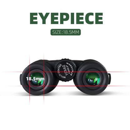 Binoculars 10x42 professional portable hunting telescope outdoor binocular BAK4 prism binocular telescope