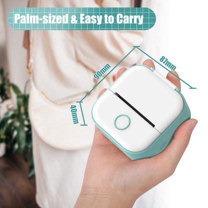 Portable Printer – Mini Wireless Photo & Label Printer for iPhone & Android