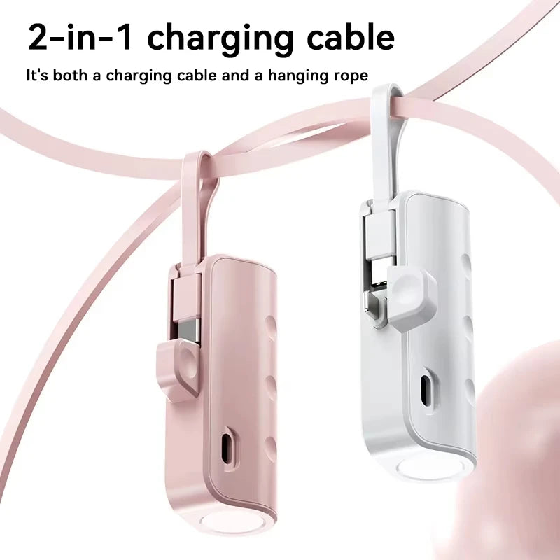 Lenovo 2026 Ultra Slim 500000mAh Super Fast Charging Portable External Battery High Capacity Power Bank USB-C for iPhone Android