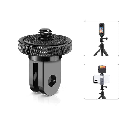 1/4 inch Screw Metal Tripod Mount Action Camera Adapter
