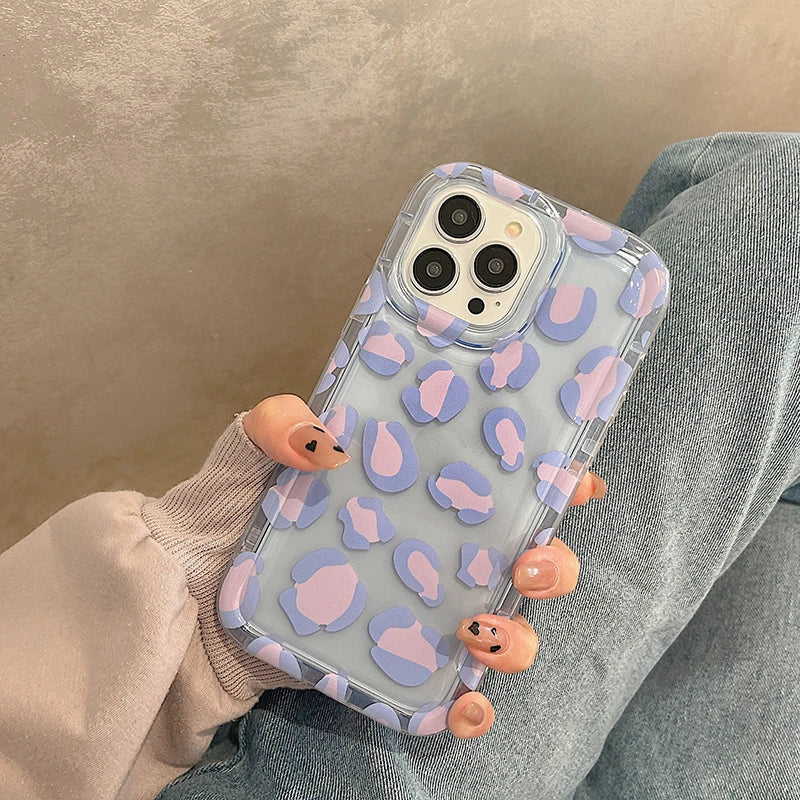 Clear Phone Cases For iPhone 13 Case iPhone 17 Air 16e 15 16 12 11 14 13 Pro Max Funda Love Heart Soft Silicone Shockproof Cover
