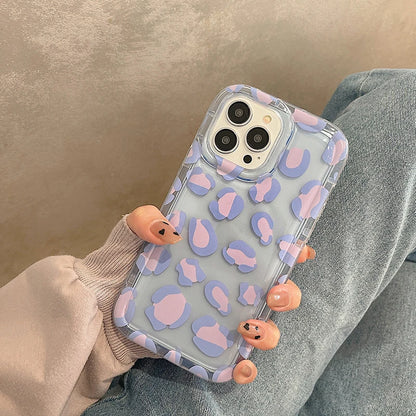 Clear Phone Cases For iPhone 13 Case iPhone 17 Air 16e 15 16 12 11 14 13 Pro Max Funda Love Heart Soft Silicone Shockproof Cover