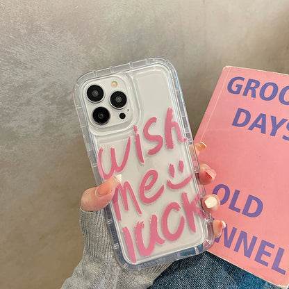 Clear Phone Cases For iPhone 13 Case iPhone 17 Air 16e 15 16 12 11 14 13 Pro Max Funda Love Heart Soft Silicone Shockproof Cover