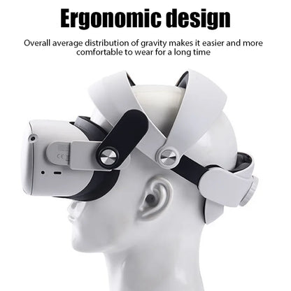 Adjustable Head Strap For Oculus Quest 2 VR Headwear Glasses Adjustable Improve Comfortable And Replaceable Headwear Accessorie