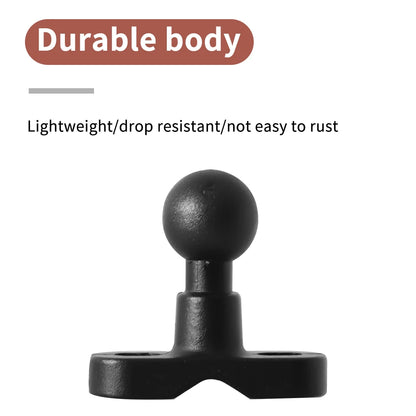 Motorcycle Handlebar Accessories U Bolt Mount Base Kit 2.2cm Ball Clamp Bracket for Motorbike Phone Holder Easily Install