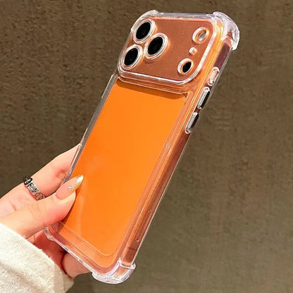 Luxury Shockproof Clear Phone Case For iPhone 17 16 15 14 13 12 11 Pro  Max Plus  Soft Transparent Bumper Cases Cover