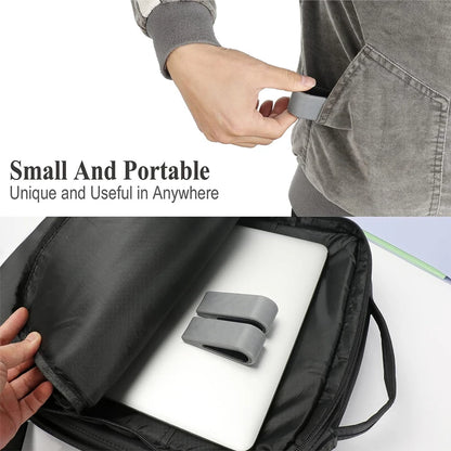 Portable Simple Laptop Stand Adjustable Cooling Bracket Desktop Computer Increased Shelf Cooler Base Pad Bracket Office Supplies