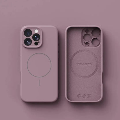 Magnetic Luxury Wireless Charge For Magsafe Phone Cases for iPhone 16 Plus 15 14 13 17 Pro Max 17 Original Liquid Silicone Cover