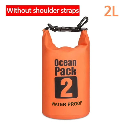 Dry PVC waterproof bags for men and women, 2L/5L/10L/20L/30L, outdoor swimming bucket bags, rafting bags