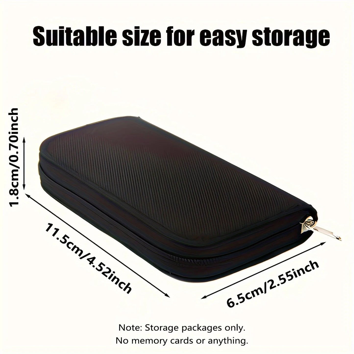 Memory Card Storage Bag Carrying Case Holder Wallet 22 Slots for CF/SD/Micro SD/SDHC/MS/DS Game Accessories Memory Card Box