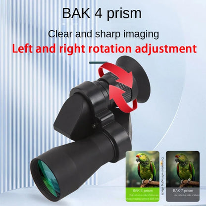 Portable High-Definition Monocular Telescope with High Magnification Zoom for Hunting Camping Mountaineering Outdoor Fishing
