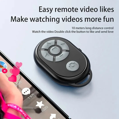Bluetooth Remote Control for iPhone Xiaomi Android iOS Phones Selfie Stick Wireless Shutter Portable Phone Camera Controller