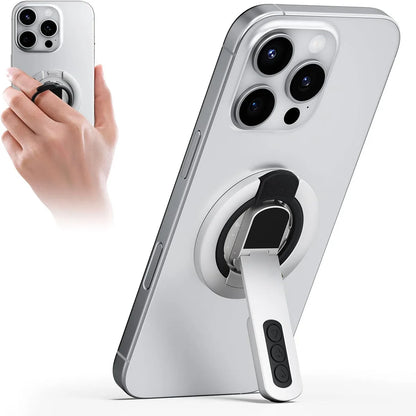 Phone Grip for Magsafe Phone Stand 360°Roration Gym Holder Phone Kickstand Silicone Finger Ring Innovative Pressure-Relief