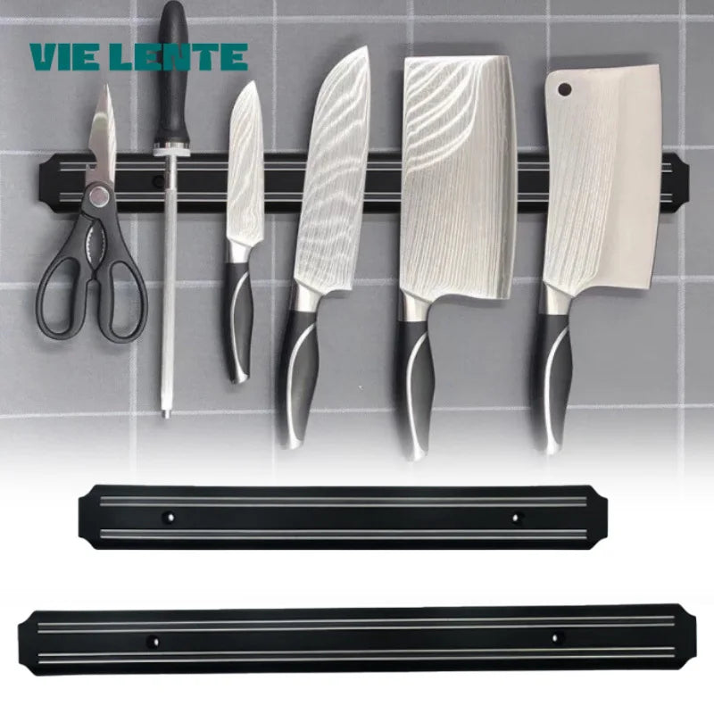 1pc Maximize Your Kitchen Space with This Magnetic Knife Strip Steel Knife Bar for Holder RackUtensils Tools Kitchen Accessories