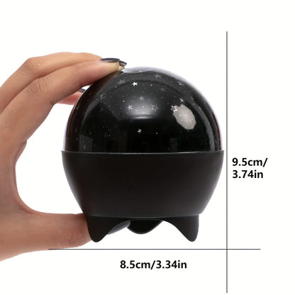 LED Night Light Starry Sky Galaxy Moon Projector Light Auto Color Changing USB 5V RGB Ambient Light for Kids Room Birthday Party