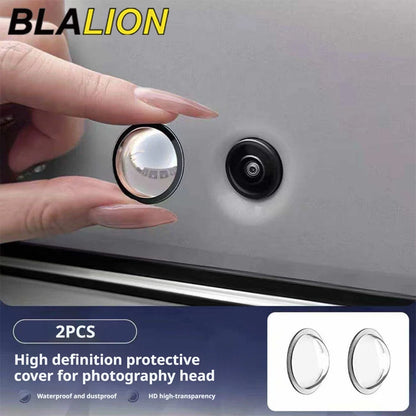 BLALION 2PCS Car Camera Lens Protector Advanced Scratch Car Camera Lens Guards Waterproof And Dustproof Protection Accessories