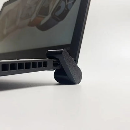 Laptop Stand Minimalist Portable Cooling Bracket Foldable Easy Storage Desktop Bed Use Ventilated Heat Dissipation Holder