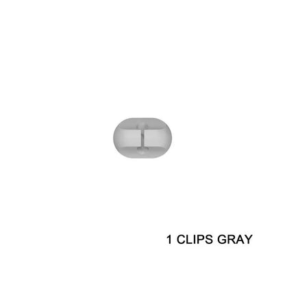 Cable Holder Clips Cable Management Cord Organizer Clips Silicone for USB Charging Cable Mouse Cable Wire PC Office Home Car
