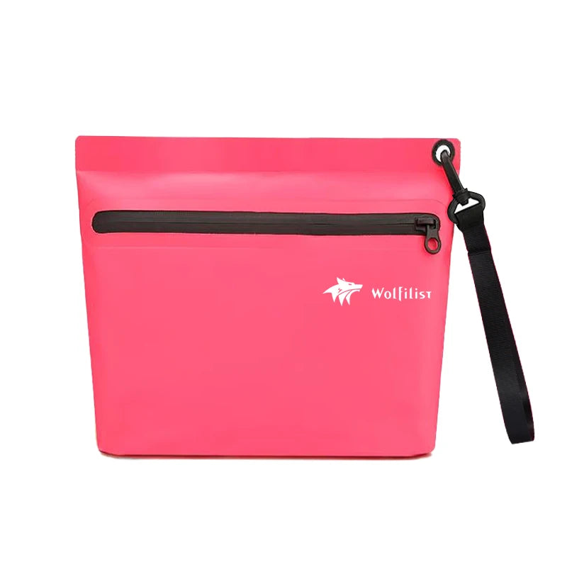 Waterproof Tote Dry Bags, PVC Multi-Functional Outdoor Handbags, Dry Pouch Splashproof Rip Resistant Easy to Clean