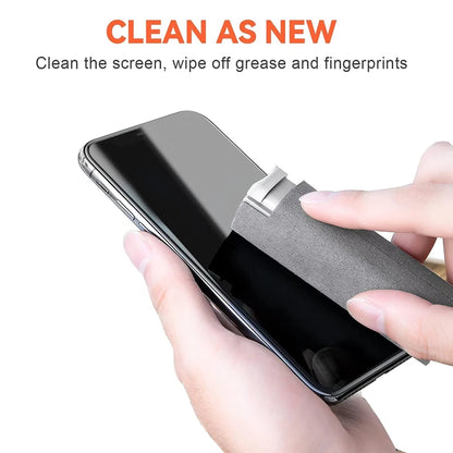 2-in-1 Screen Cleaner Kit  For Phone/Laptop/Tablet/TV/Monitor/Car Screens Spray and Wipe Cleaning Tools