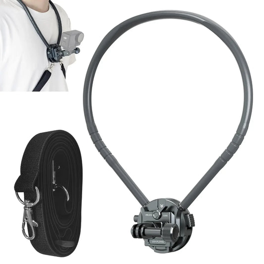 Action Camera Neck Mount – Hands-Free POV Holder